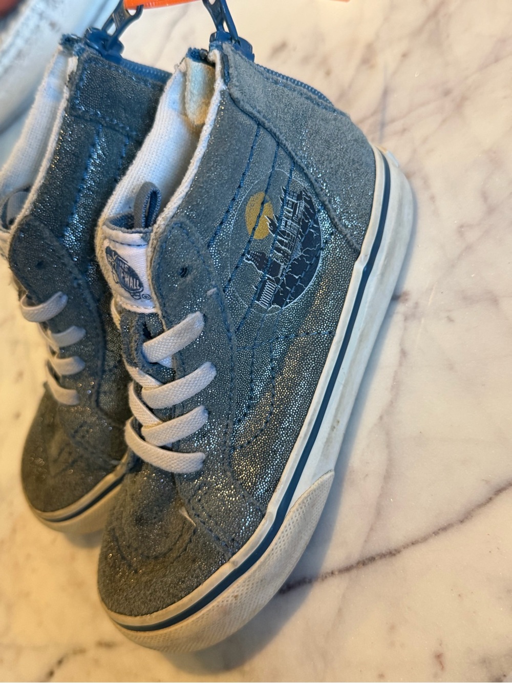 Vans HARRY POTTER Limited Edition Kids High-Top Sneakers - Blue 9T
